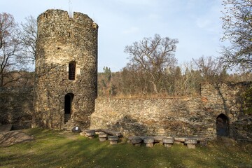 Fototapeta na wymiar Bitov castle, South Moravia, Czech Republic