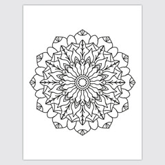 Mandala Coloring Book Kdp Interior
