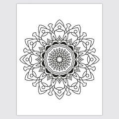 Mandala Coloring Book Kdp Interior