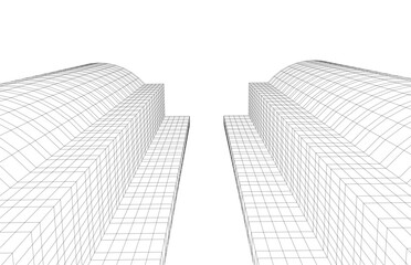 Fototapeta premium modern building