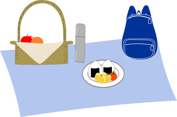 ピクニックのセット