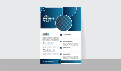 professional business corporate flyer design vector file 