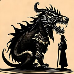 Dragon slayer's tale, generative ai