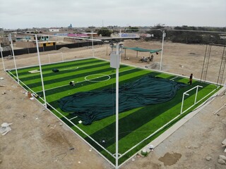 Cancha sintética de fútbol - synthetic soccer field