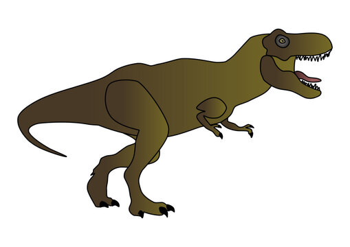 Tyrannosaurus Rex Vektor Dino Kinderparty Motiv Dinosaurier TREX