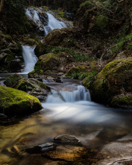 茨城県常陸太田市　横川の下滝