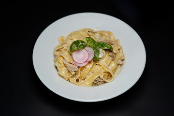 Fettuccini Chicken Alfredo