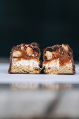 chocolate cake with nuts