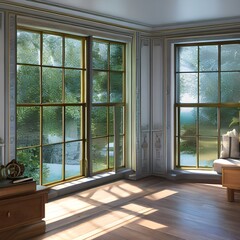 A room with a bay window3, Generative AI