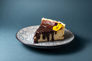 cake with chocolate