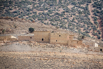 Old Chaoui villages from Theniet El Abed, Batna, Algeria