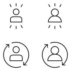 User Vector Line Icons