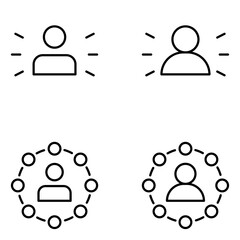 User Vector Line Icons