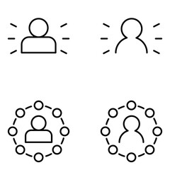 User Vector Line Icons