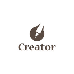 Creator Logo Templates Pen Vintages Creative