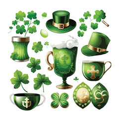 st patricks day icons