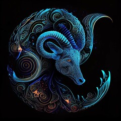 Capricorn Zodiac sign sea-goat