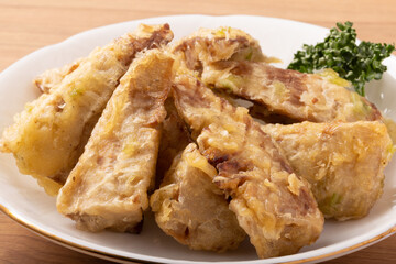 穂先たけのこのフリット