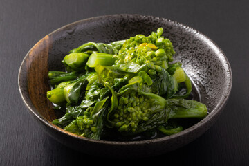 菜の花の浅漬け