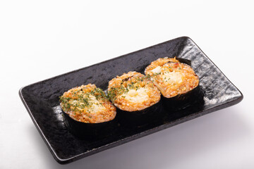 モッツァレラチーズと豚キムチのキンパ