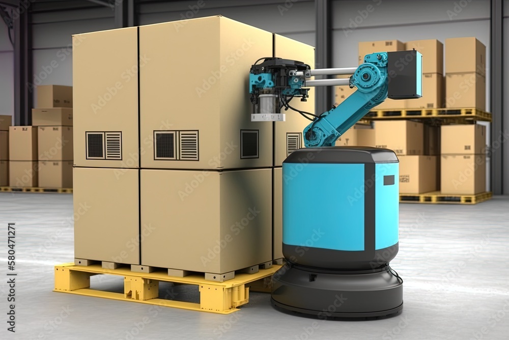 Poster the integration of an agv-equipped robotic arm for packaging with the manufacturing and upkeep of lo