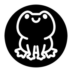 Obraz premium frog icon