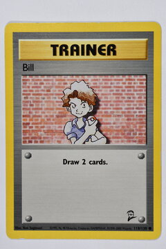 Pokemon Trading Card, Bill.
