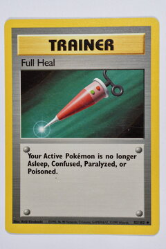 Pokemon Trading Card, Full Heal.