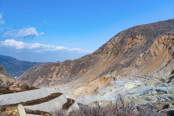 神奈川県箱根町　大涌谷