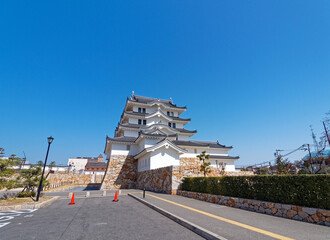 兵庫県尼崎市 快晴の尼崎城址公園