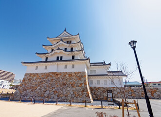兵庫県尼崎市 快晴の尼崎城址公園