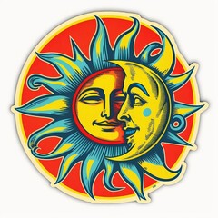 sun and moon - generative ai