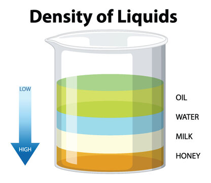 Density of Liquids Science Experiment