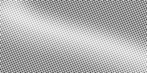 abstract Halftone vector background black and white dots shape