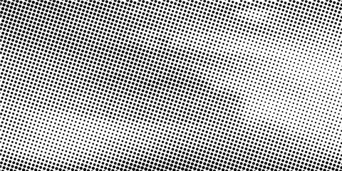 abstract Halftone vector background black and white dots shape