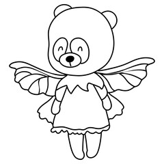 cute fairy animal, Spring Season illustration Element