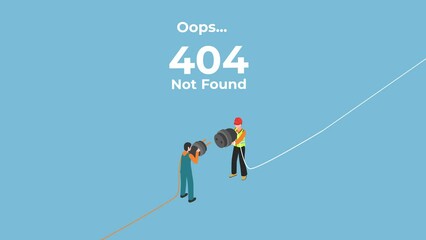 404 internet web page error - Not Found