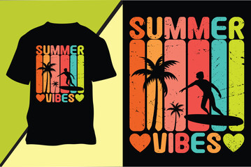 Beach T-shirt Design