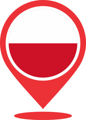 Fototapeta premium Indonesia mark location 20230311122