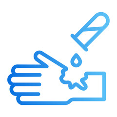 corrosive gradient icon