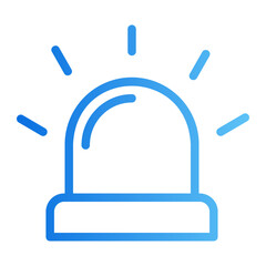 emergency gradient icon