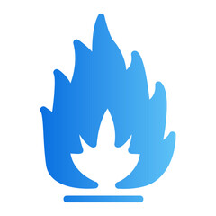 fire gradient icon