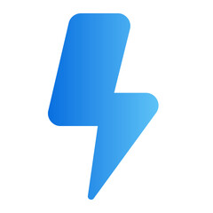 lightning gradient icon