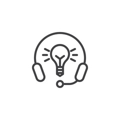 Help service line icon