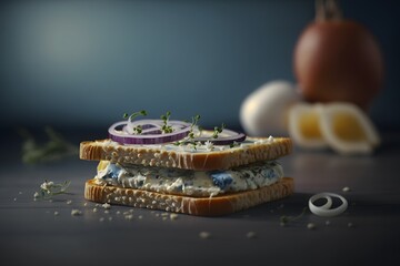 cream toast created using Generative AI Technology