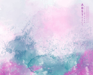 Abstract watercolor textured background. Design for your date, postcard, banner, logo.
