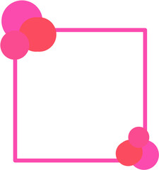 Simple abstract border