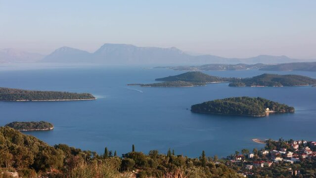 Landscapes of Lefkada Island, Greece