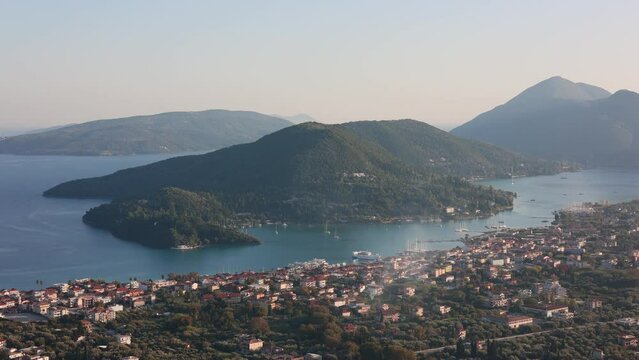 Landscapes of Lefkada Island, Greece