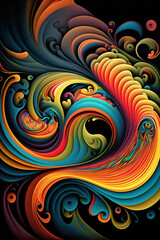 Fototapeta na wymiar Beautiful abstract background wallpaper image, colorful
